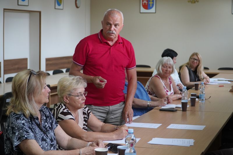 posiedzenie Rady Seniorów Powiatu Skarżyskiego 