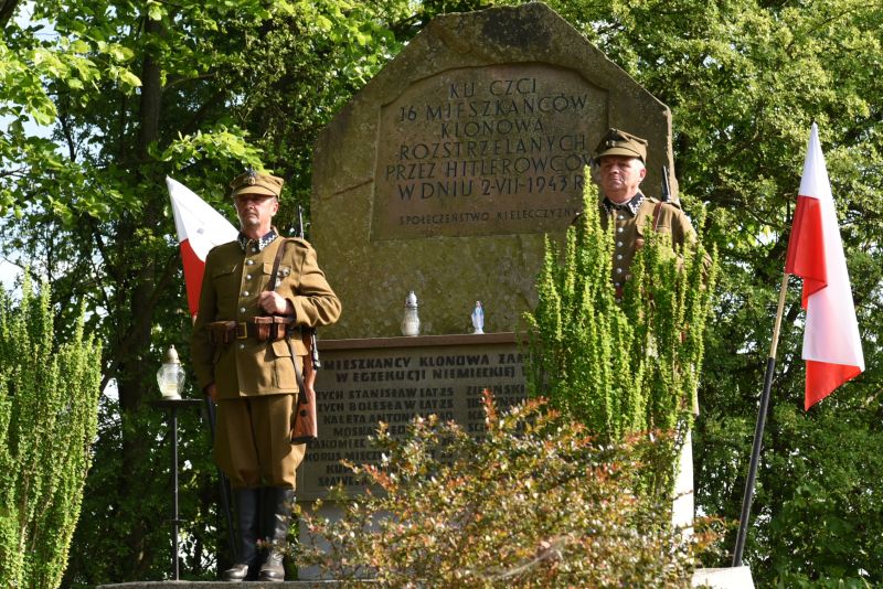 82. Rocznica rozstrzelania 16 mieszkańców Klonowa 