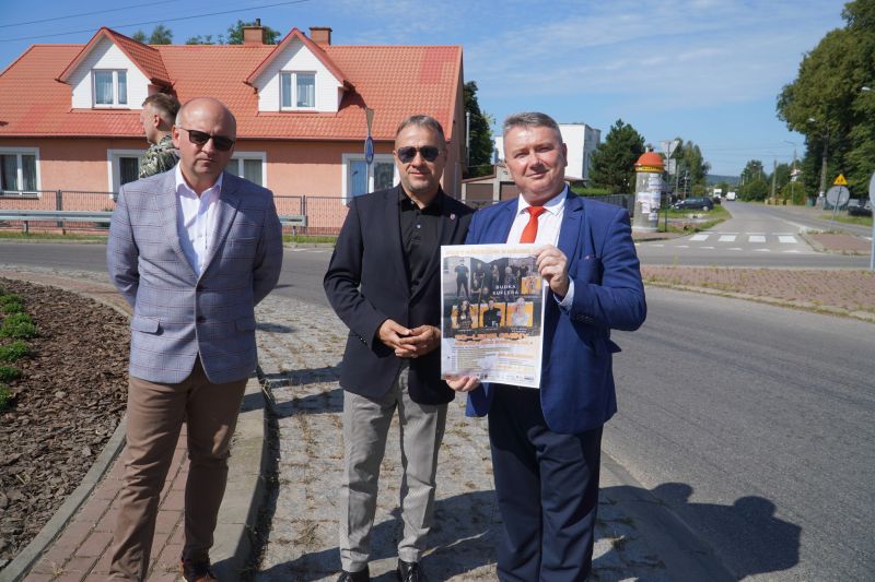 władze powiatu skarżyskiego i gminy Skarżysko Kościelne zapraszają na jubileusz gminy   