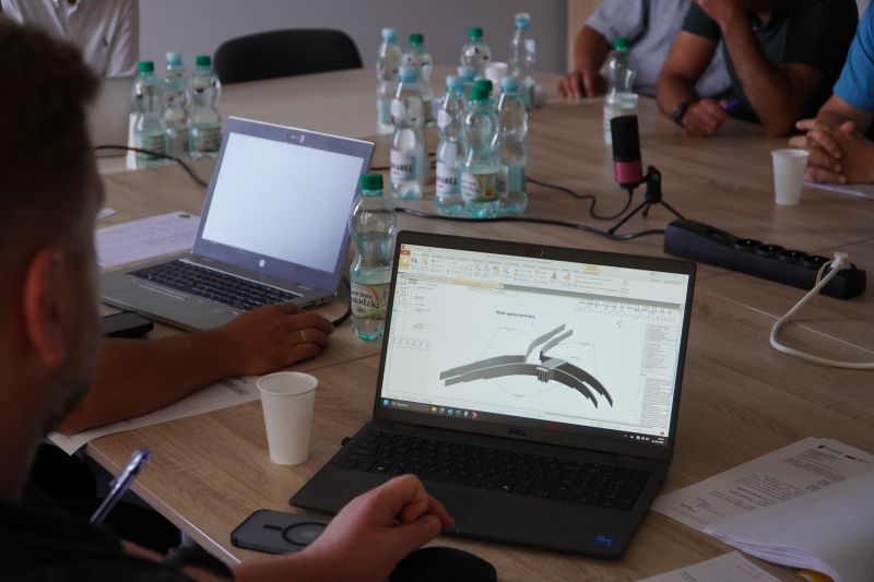 spotkanie robocze w sprawie inwestycji kolejowo-drogowej