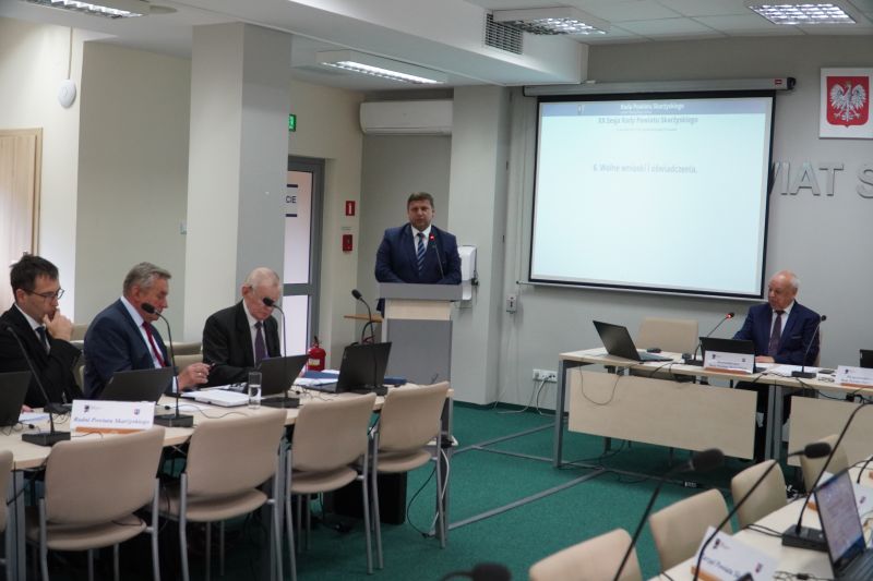 XX sesja rady powiatu skarżyskiego 