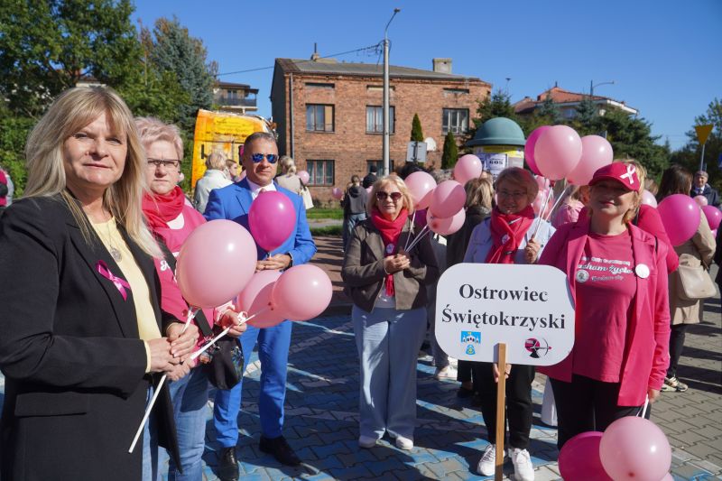 XVI Marszu Różowej Wstążeczki w Skarżysku