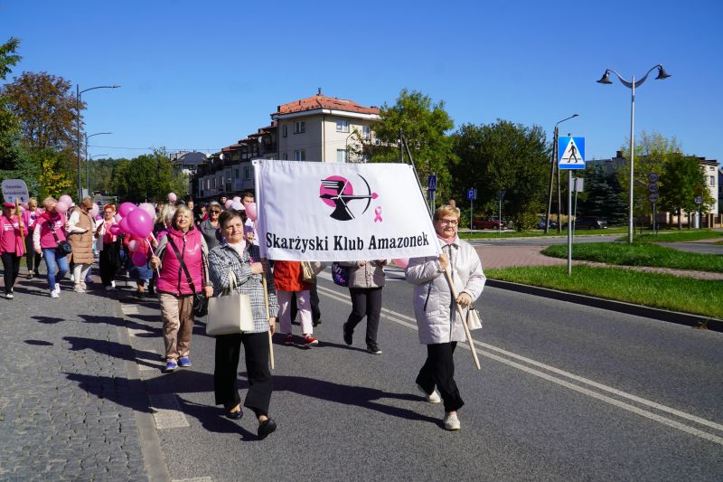 XVI Marszu Różowej Wstążeczki w Skarżysku