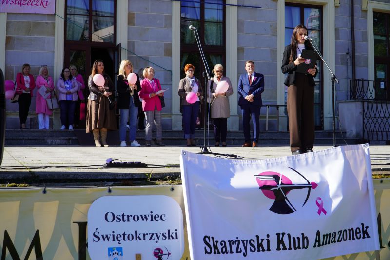 XVI Marszu Różowej Wstążeczki w Skarżysku