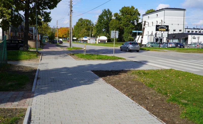 Powiat zakończył remont chodnika przy ul. Sokolej w Skarżysku