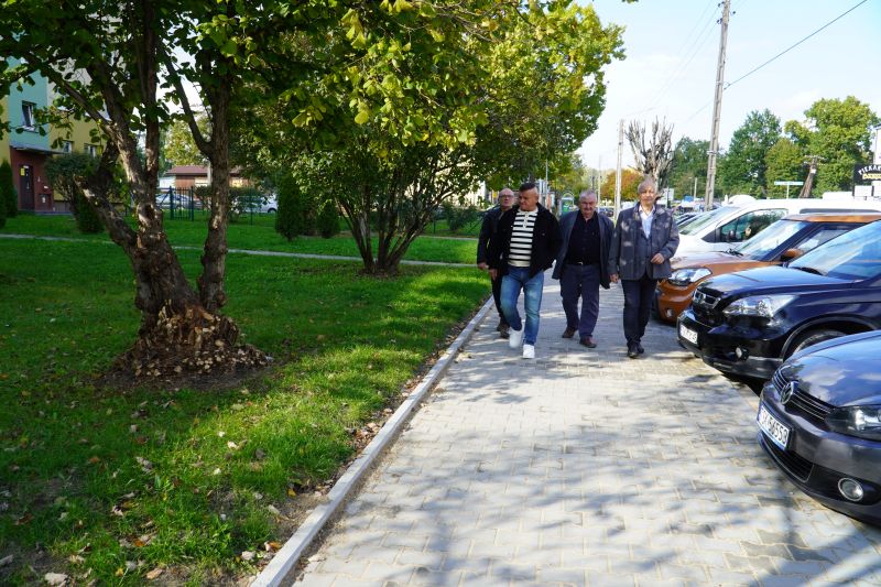 Powiat zakończył remont chodnika przy ul. Sokolej w Skarżysku