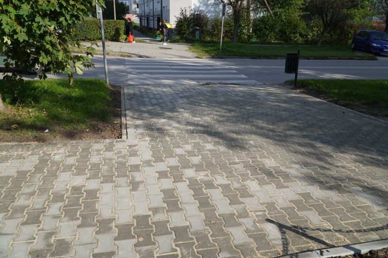 Powiat zakończył remont chodnika przy ul. Sokolej w Skarżysku