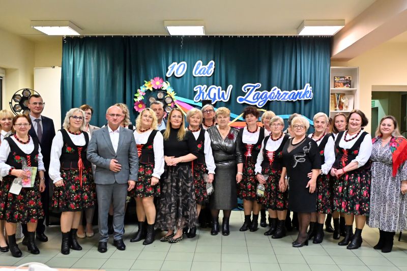 10-lecie działalności Koła Gospodyń Wiejskich "Zagórzanki"