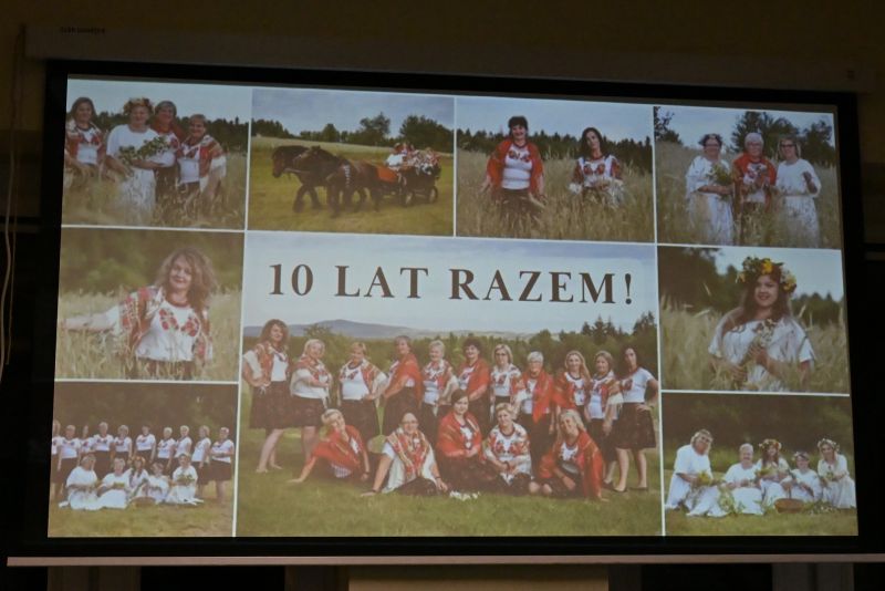 10-lecie działalności Koła Gospodyń Wiejskich "Zagórzanki"