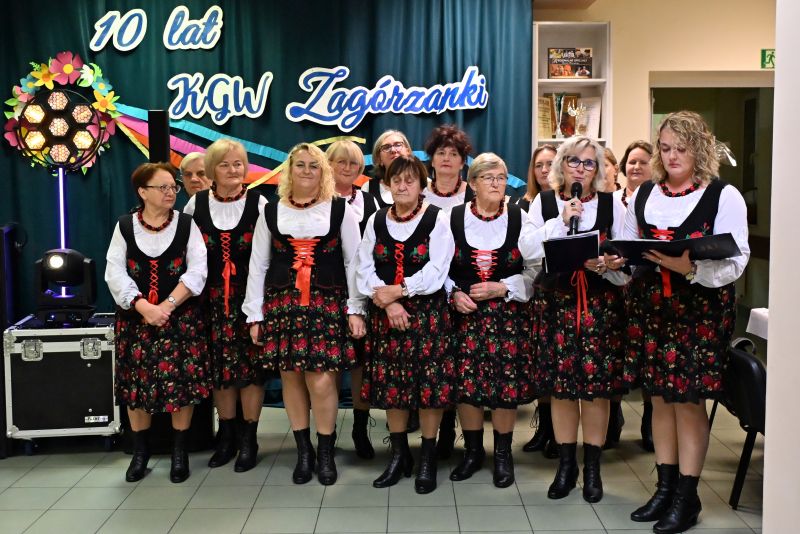 10-lecie działalności Koła Gospodyń Wiejskich "Zagórzanki"