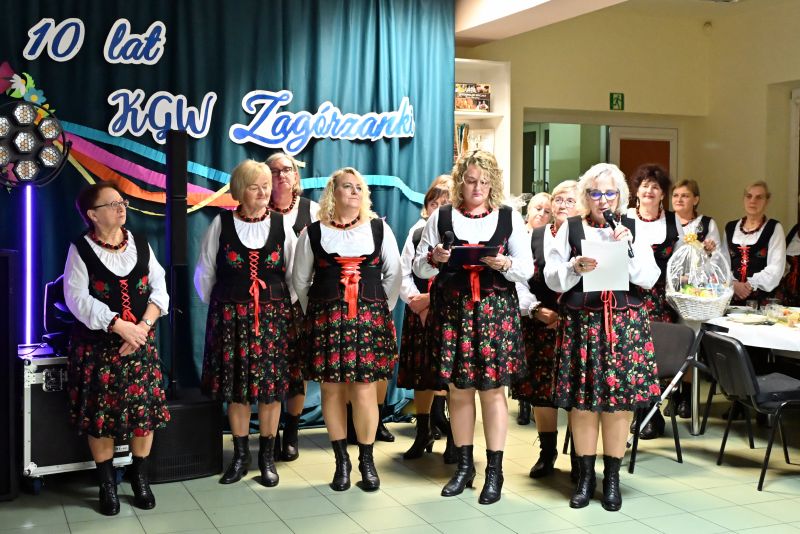 10-lecie działalności Koła Gospodyń Wiejskich "Zagórzanki"