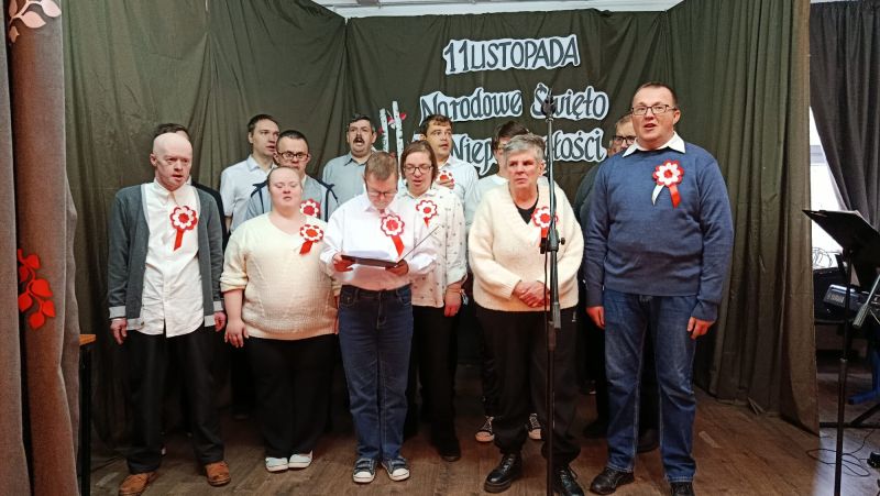 Narodowe Święto Niepodległości w WTZ „Tęcza”