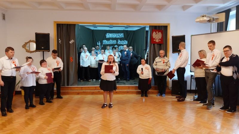 Narodowe Święto Niepodległości w WTZ „Tęcza”