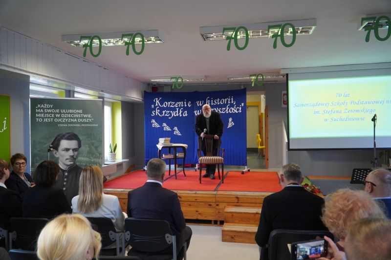 70-lecie Samorządowej Szkoły Podstawowej nr 3 im. Stefana Żeromskiego w Suchedniowie