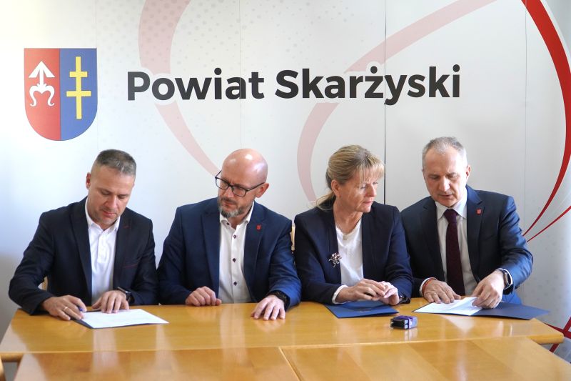podpisanie porozumienia z gminą Skarżysko-Kamienna