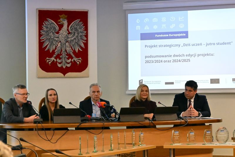 Podsumowanie projektu "Dziś uczeń-jutro student"