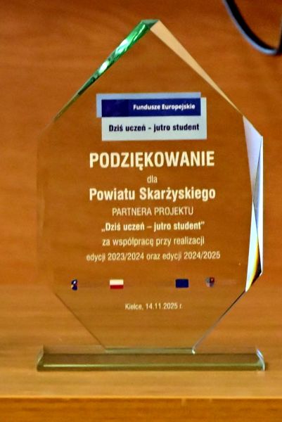 Podsumowanie projektu "Dziś uczeń-jutro student"