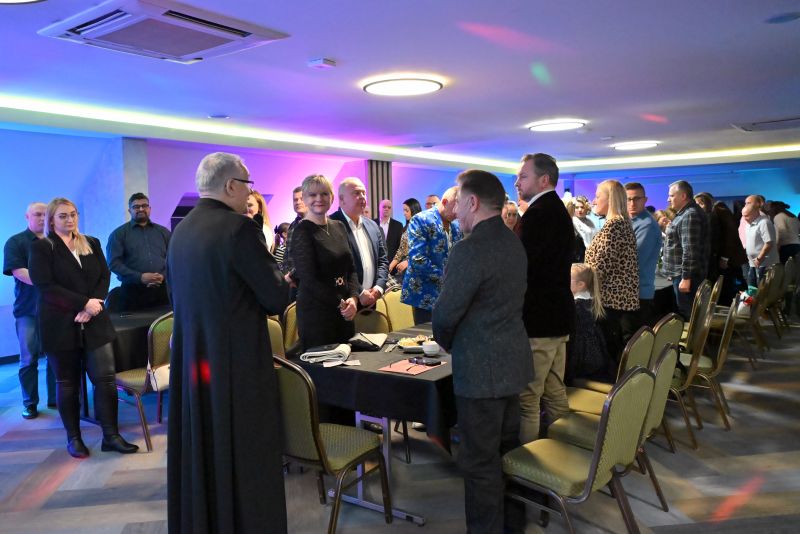 spotkanie wigilijne Klubu Sportów Walki "Kyokushin-Karate"