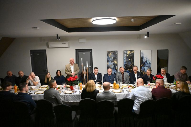 spotkanie wigilijne KS Bank Spółdzielczy Orlicz 1924 Suchedniów