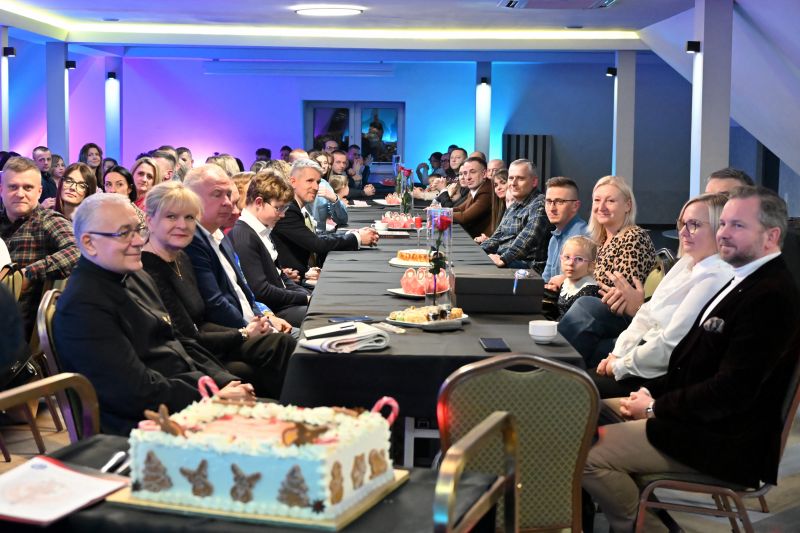 spotkanie wigilijne Klubu Sportów Walki "Kyokushin-Karate"