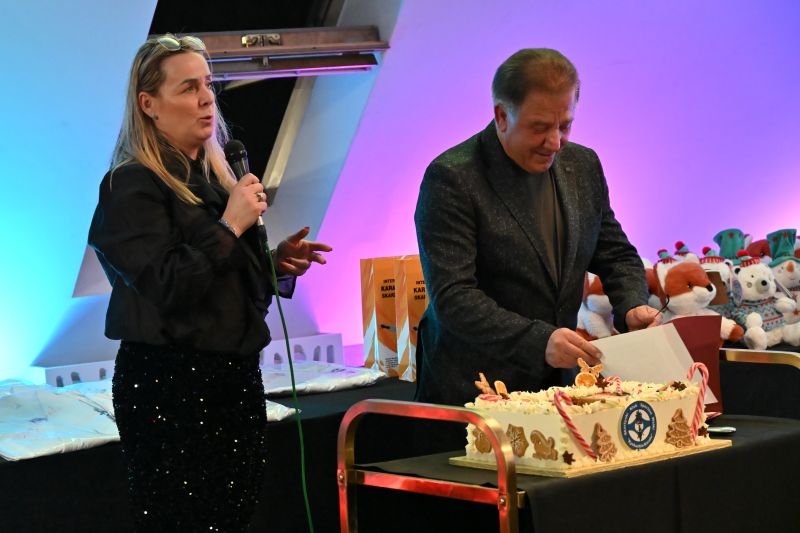 spotkanie wigilijne Klubu Sportów Walki "Kyokushin-Karate"