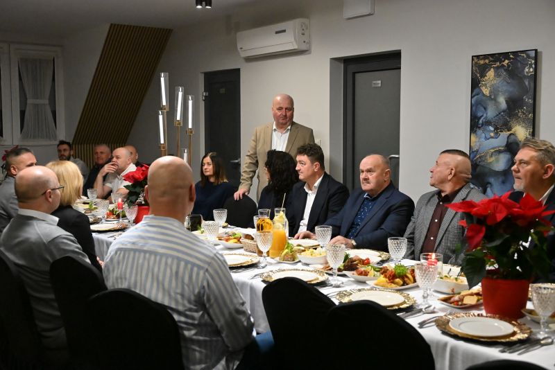 spotkanie wigilijne KS Bank Spółdzielczy Orlicz 1924 Suchedniów