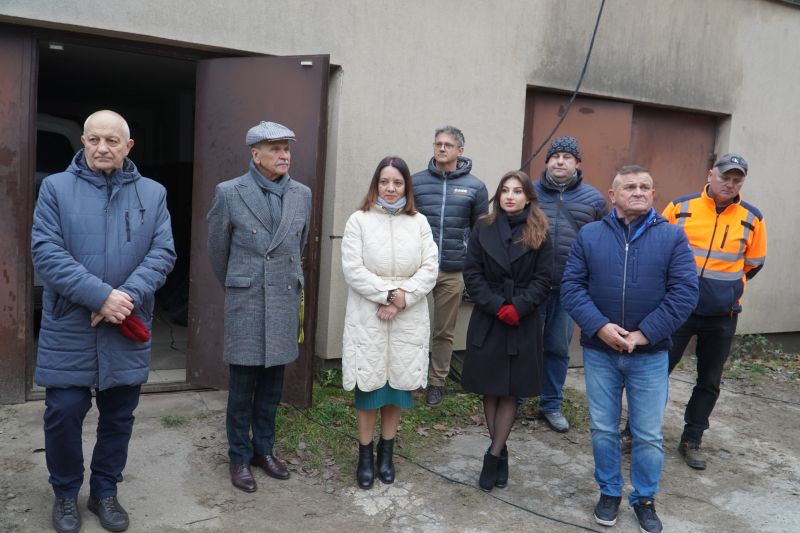 odbiór nowej koparki