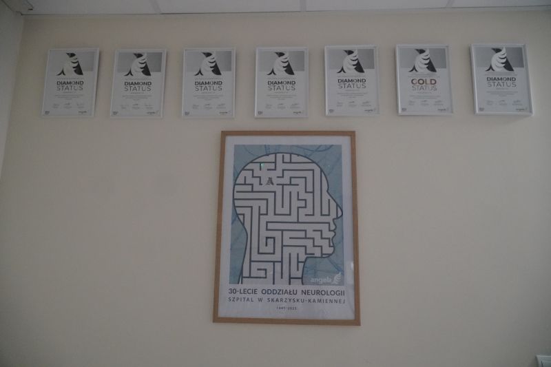 wyróżnienia oddziału neurologicznego