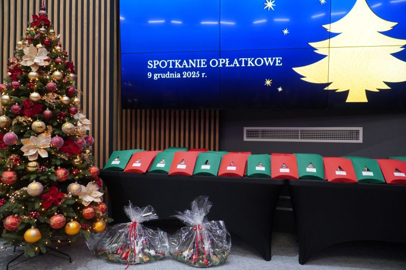 opłatek samorządowców u Wojewody