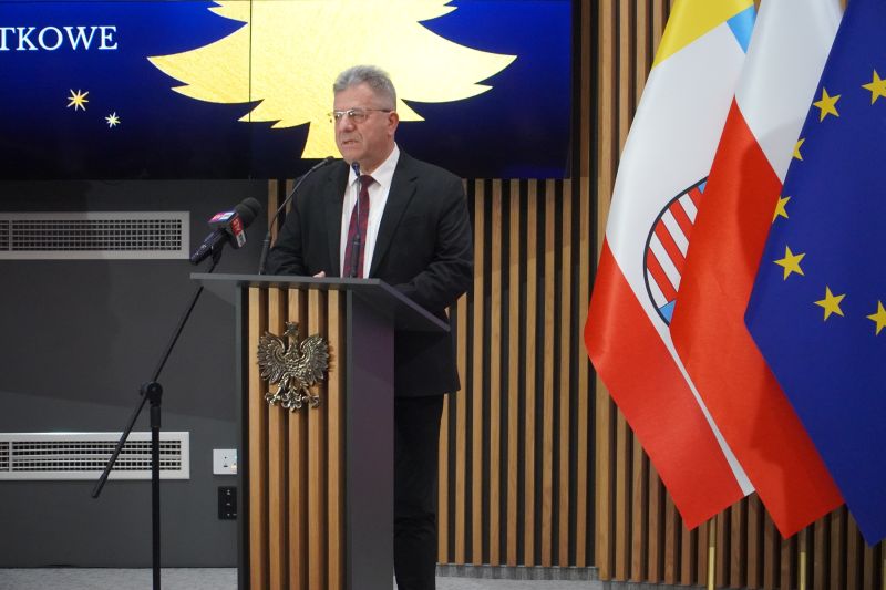 opłatek samorządowców u Wojewody