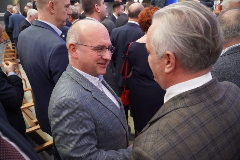 opłatek samorządowców u Wojewody