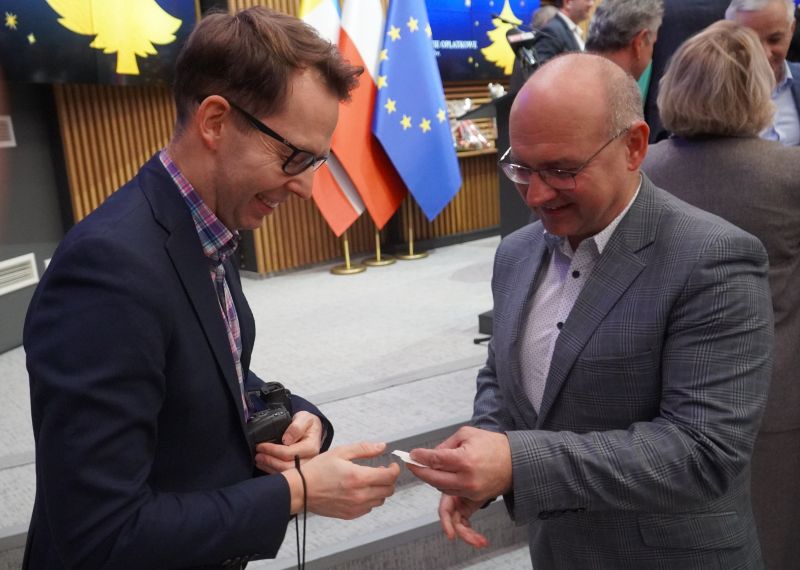 opłatek samorządowców u Wojewody