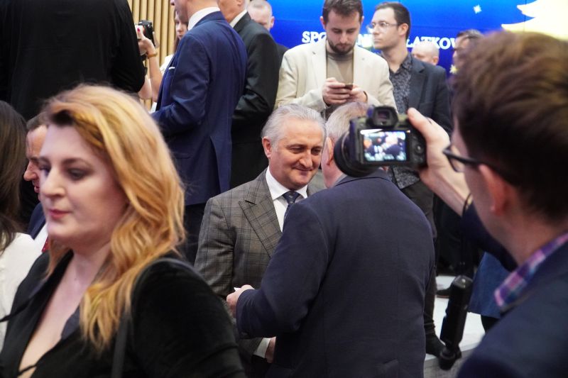 opłatek samorządowców u Wojewody