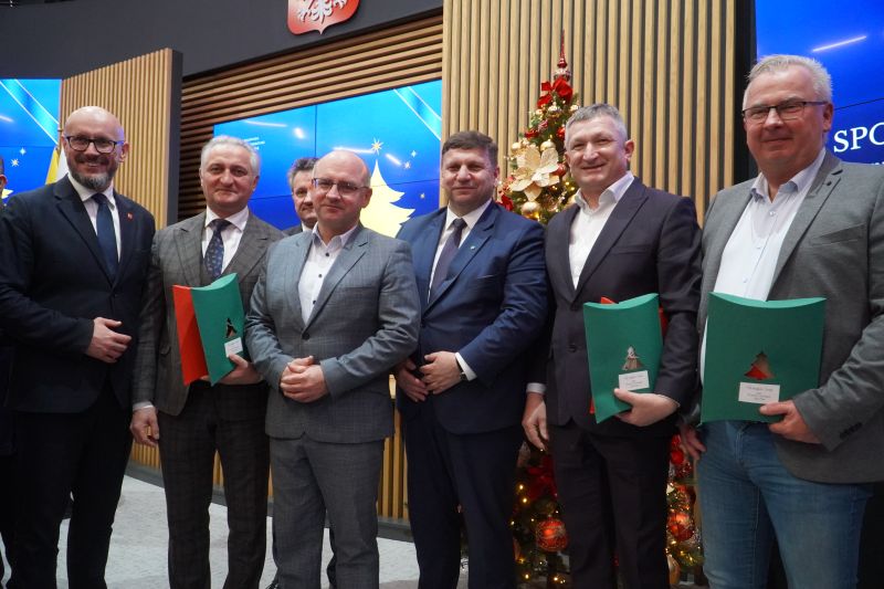 opłatek samorządowców u Wojewody