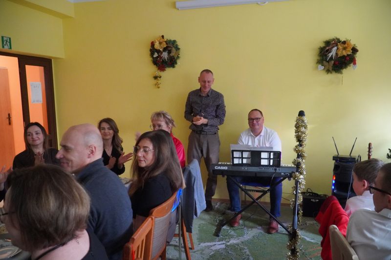 Rodzinna atmosfera świąt w Centrum Placówek „Przystań”