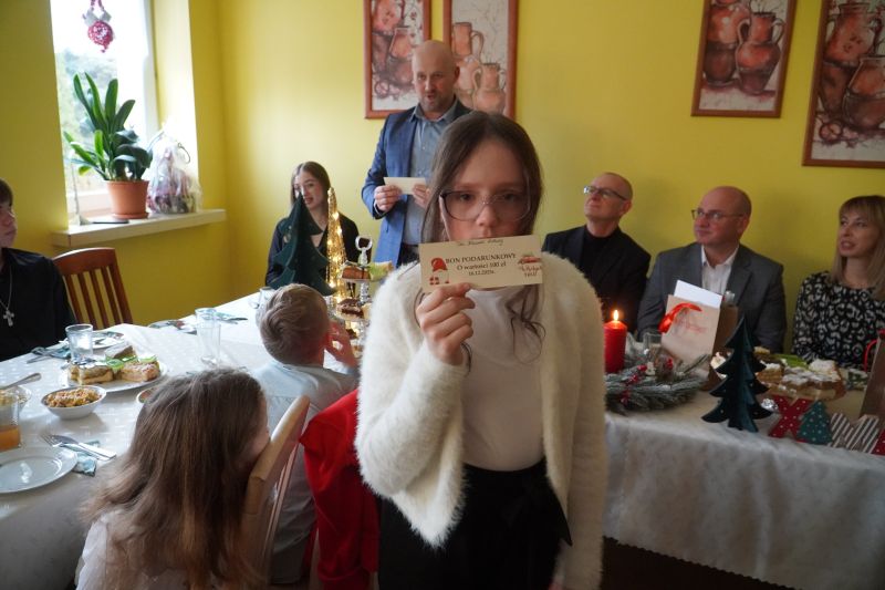 Rodzinna atmosfera świąt w Centrum Placówek „Przystań”