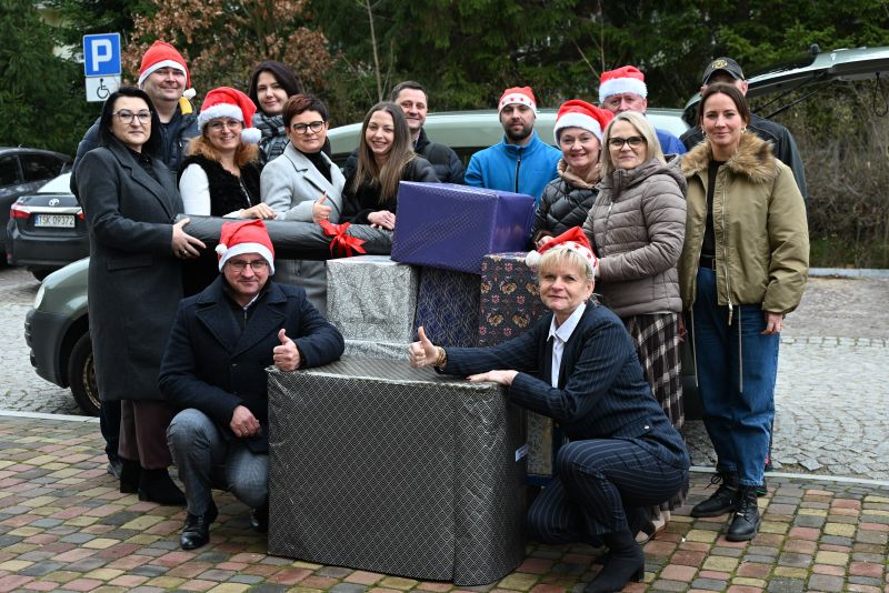 pracownicy Starostwa dołączyli do akcji Szlachetna Paczka