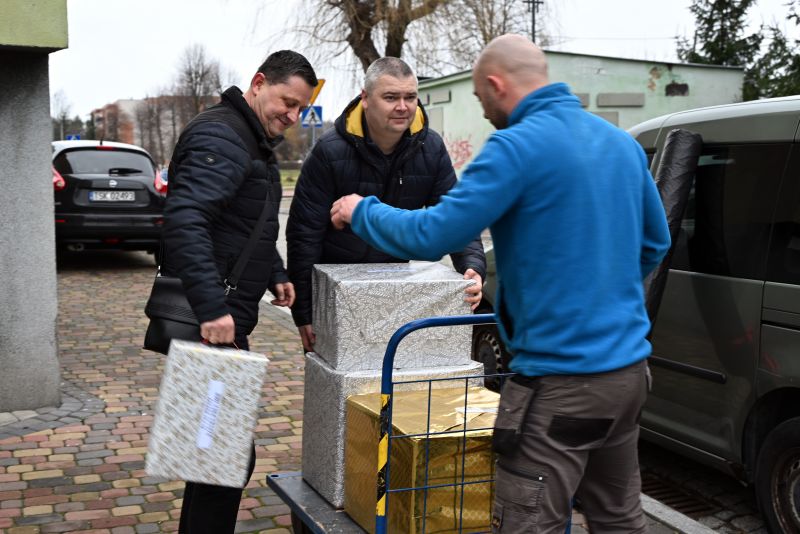 pracownicy Starostwa dołączyli do akcji Szlachetna Paczka