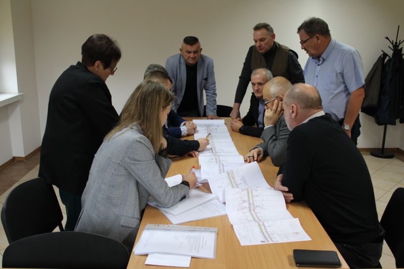 spotkanie w sprawie koncepcji rozbudowy drogi w Lipowym Polu Plebańskim