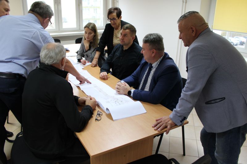 spotkanie w sprawie koncepcji rozbudowy drogi w Lipowym Polu Plebańskim