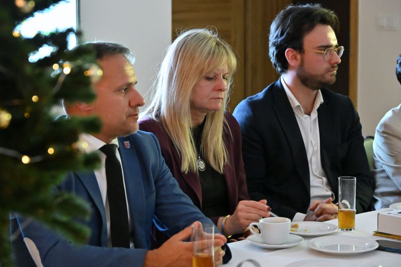 Pierwsza Wigilia w Branżowym Centrum Umiejętności w Skarżysku -Kamiennej