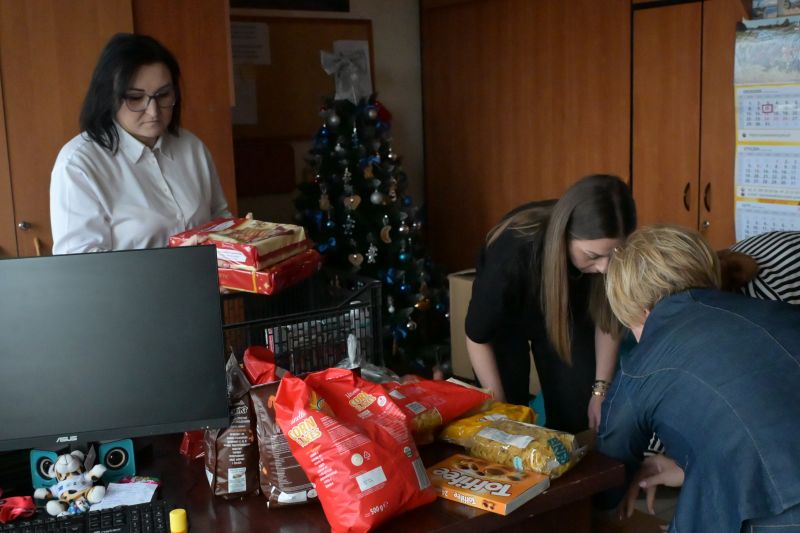 pracownicy Starostwa dołączyli do akcji Szlachetna Paczka