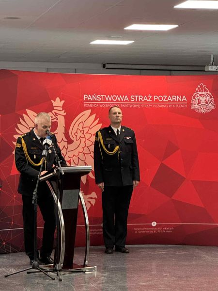 pożegnanie Komendanta