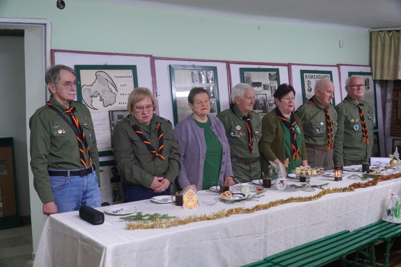 Opłatkowe spotkanie Kręgu Seniorów ZHP w Skarżysku-Kamiennej