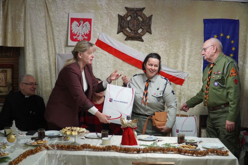 Opłatkowe spotkanie Kręgu Seniorów ZHP w Skarżysku-Kamiennej