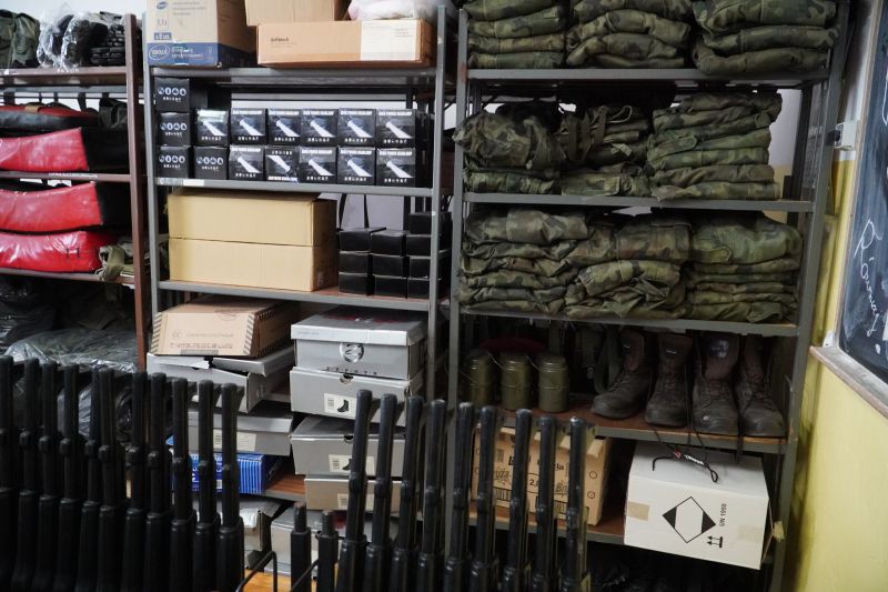 Klasa OPW w ZSTM w Skarżysku-Kamiennej - zaplecze sprzętowe