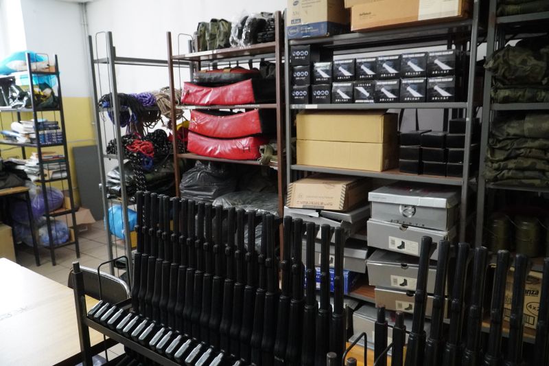 Klasa OPW w ZSTM w Skarżysku-Kamiennej - zaplecze sprzętowe