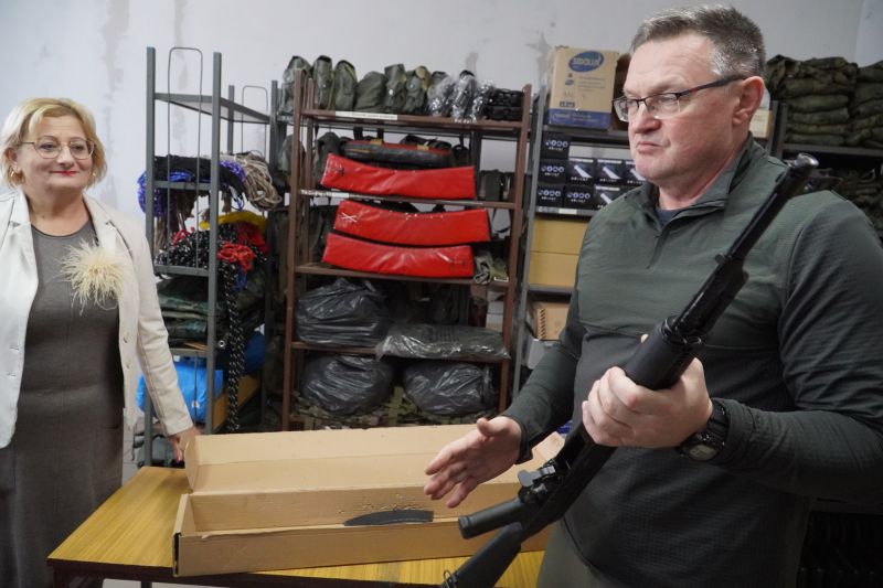 Klasa OPW w ZSTM w Skarżysku-Kamiennej - zaplecze sprzętowe