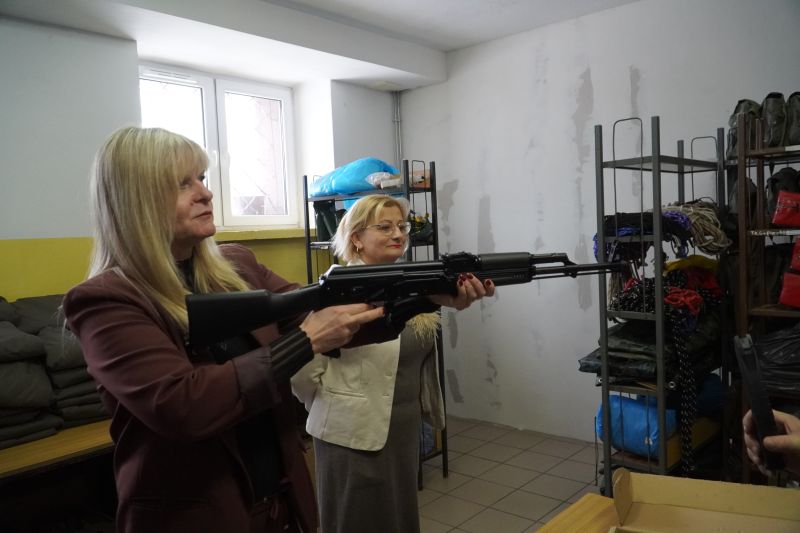 Klasa OPW w ZSTM w Skarżysku-Kamiennej - zaplecze sprzętowe