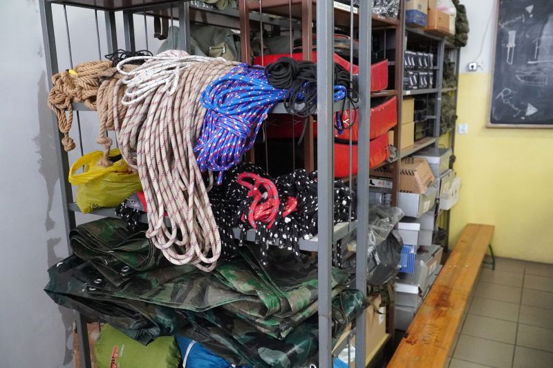 Klasa OPW w ZSTM w Skarżysku-Kamiennej - zaplecze sprzętowe